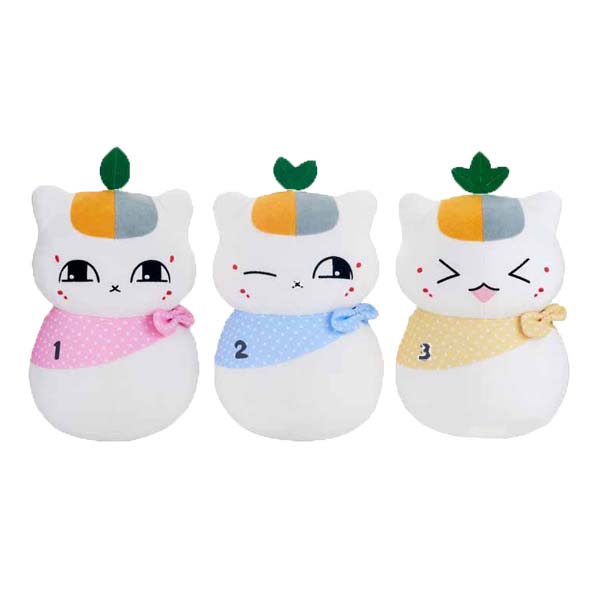 夏目友人帳 でっかいぬいぐるみ トリプルニャンコ先生おしゃれスカーフ オンラインクレーンゲームするなら株式会社dc7